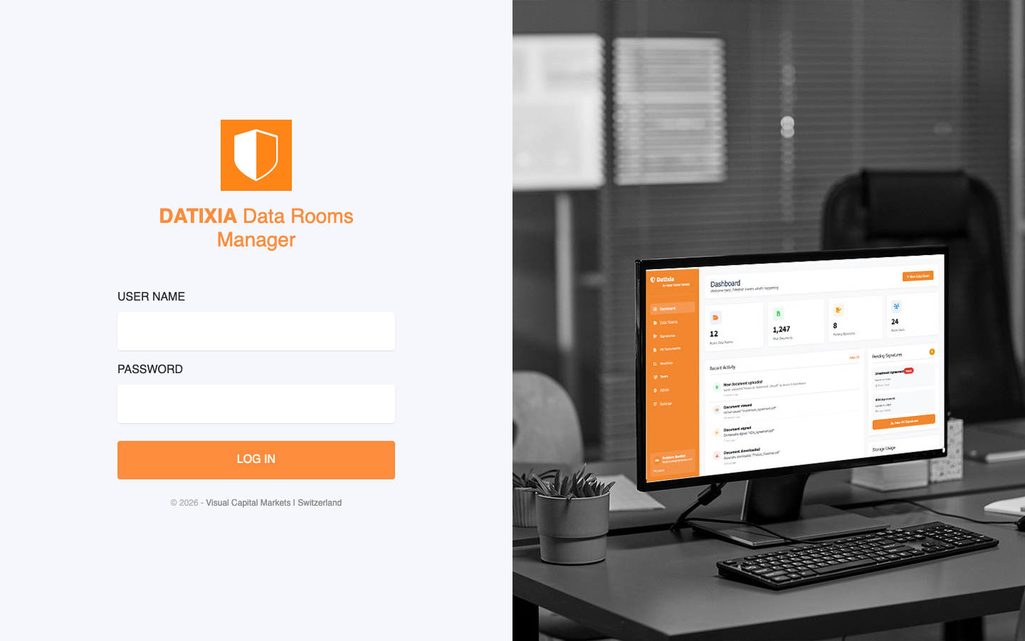 Datixia screenshot